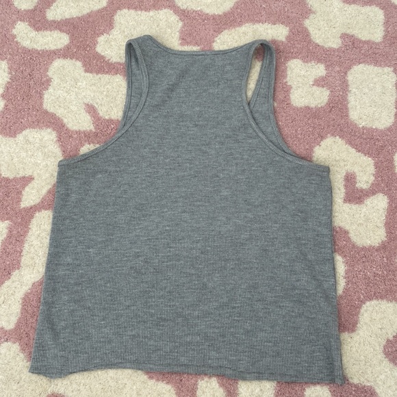 Cute little gray tank top! Too small for me anymore! - Picture 3 of 3
